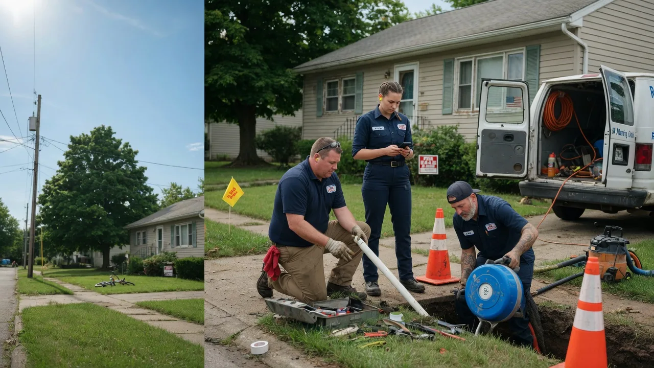 Sewer Line Repair in Creve Coeur, IL near me